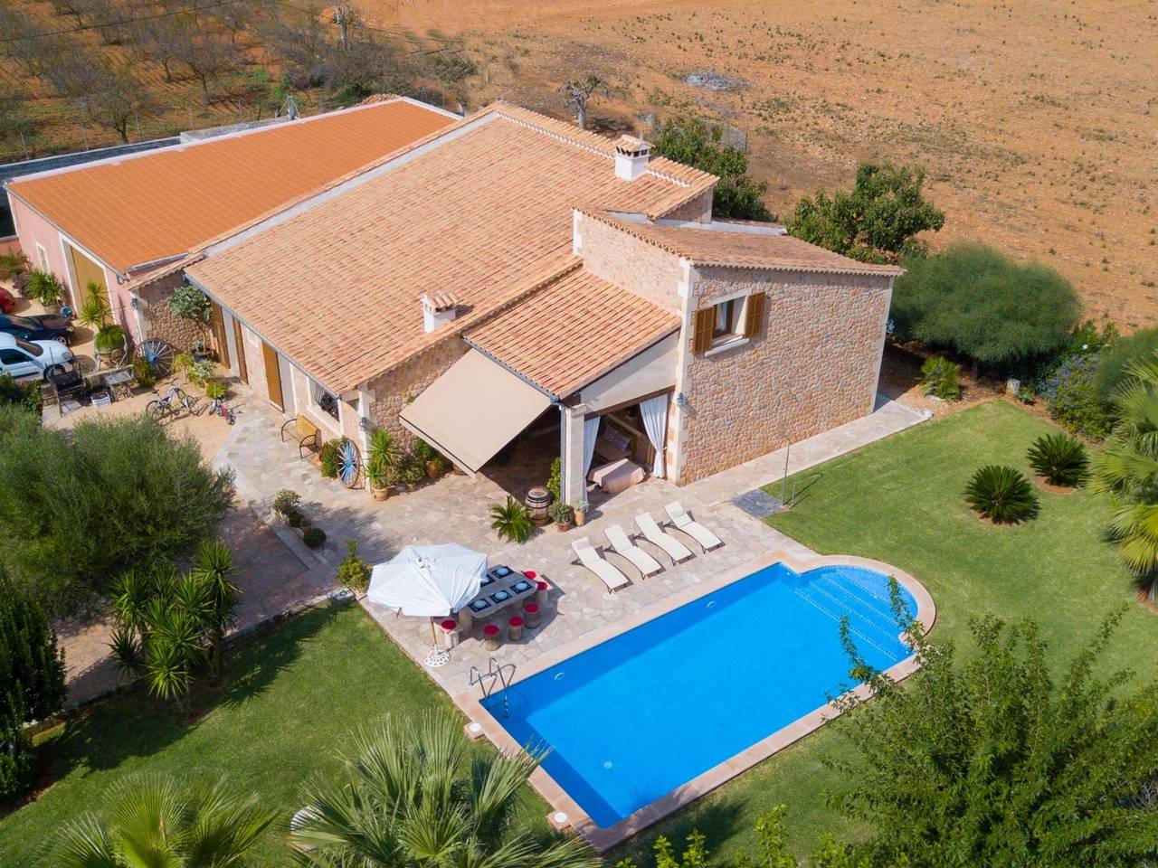 Es Rafalot - Schöne Villa mit Pool und Garten in Binissalem in Biniagual, Sencelles