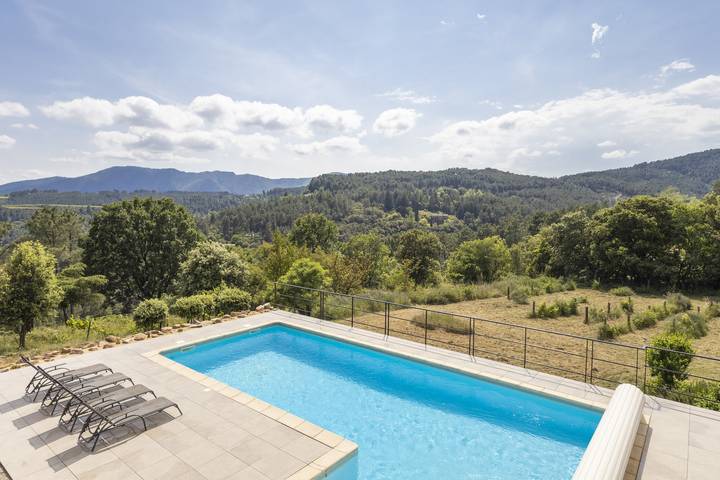Villa pour 10 personnes, avec terrasse et jardin dans les Parc national des Cévennes - 4