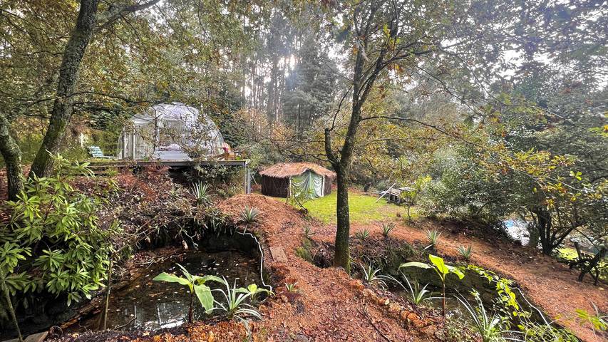 Tipi für 2 Personen, mit Meerblick und Garten sowie Pool, mit Haustier in Portugal - 4