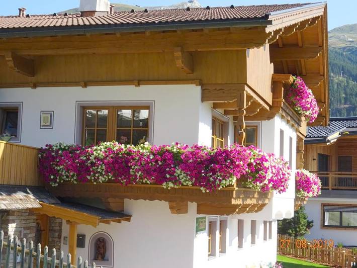 Ferienwohnung für 5 Personen, mit Garten und Ausblick in Tux - 4