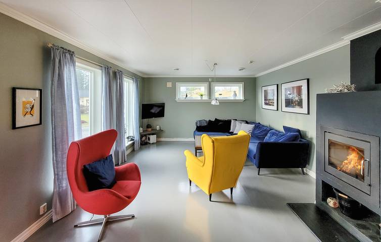 Ferienhaus für 10 Personen mit Terrasse in Sveio