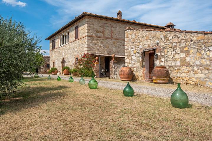 Casa vacanze 'Fienile' con piscina condivisa, giardino condiviso e Wi-Fi in Castelnuovo Berardenga (Comune), Chianti