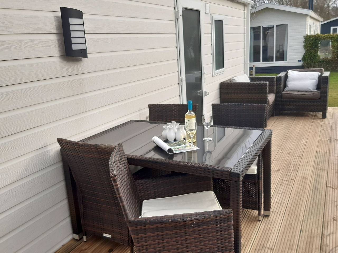 Chalet am Wattenmeer mit Sonnigem Garten in Wieringen, Ijsselmeer