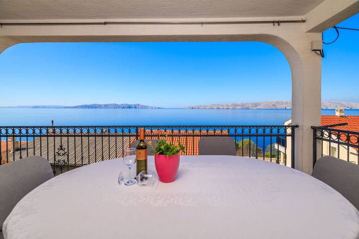 Ferienwohnung für 6 Personen, mit Terrasse, mit Haustier in Senj