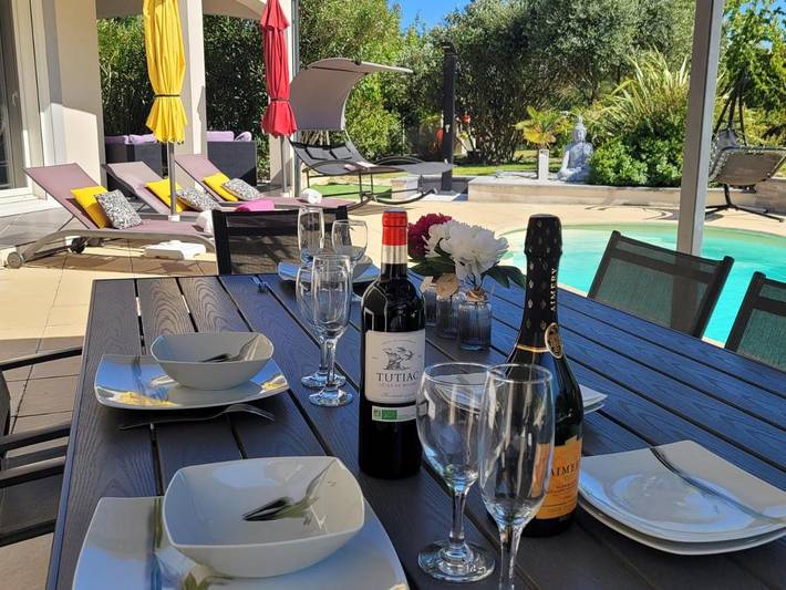 Villa pour 8 personnes, avec jardin ainsi que vue et piscine dans Lauragais - 2