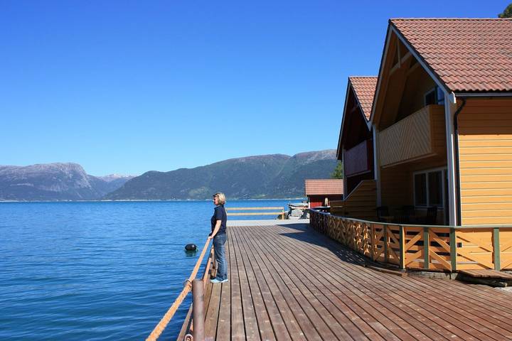 Ferienhaus Norwegen am Sognefjord: mehrere Motorboote 9,9 Ps bis 60 Ps mietbar. in Sognefjord