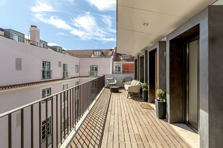 Ferienwohnung für 4 Personen, mit Balkon - 1
