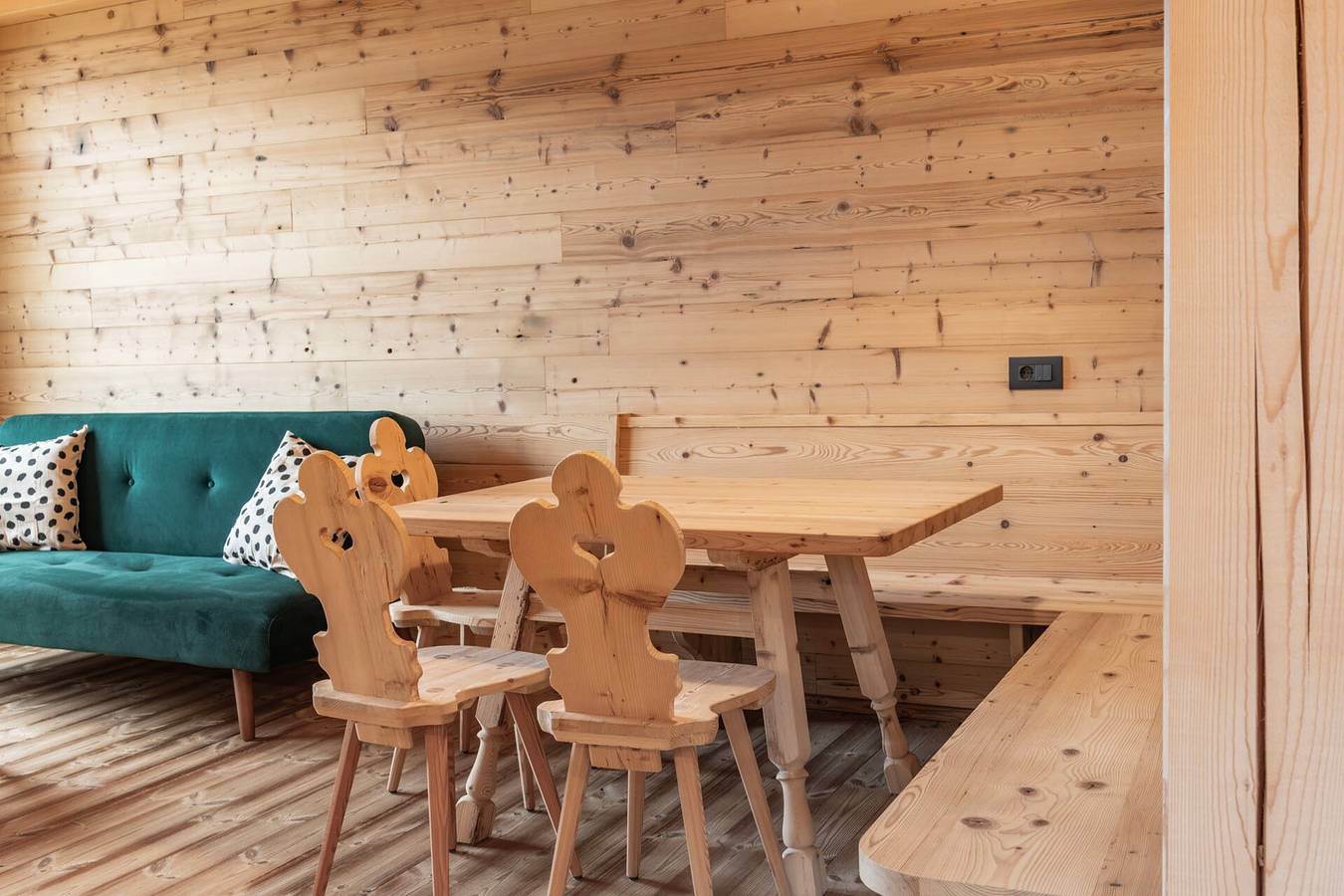 Ganze Wohnung, Ferienwohnung 'Peintnerhof Gasteig' mit Bergblick, Gemeinschaftsterrasse und Wi-Fi in Percha, Kronplatz