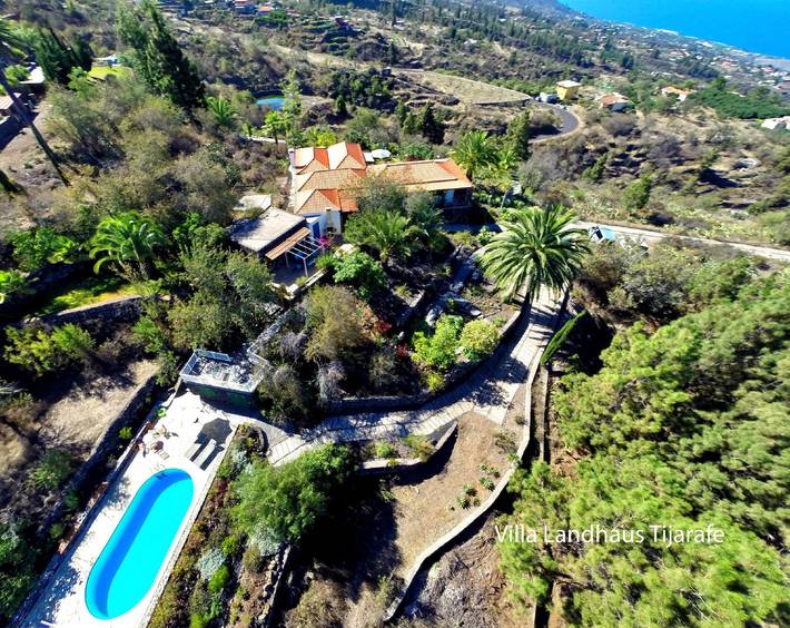 Finca für Gruppen für 6 Personen, mit Balkon und Garten auf La Palma