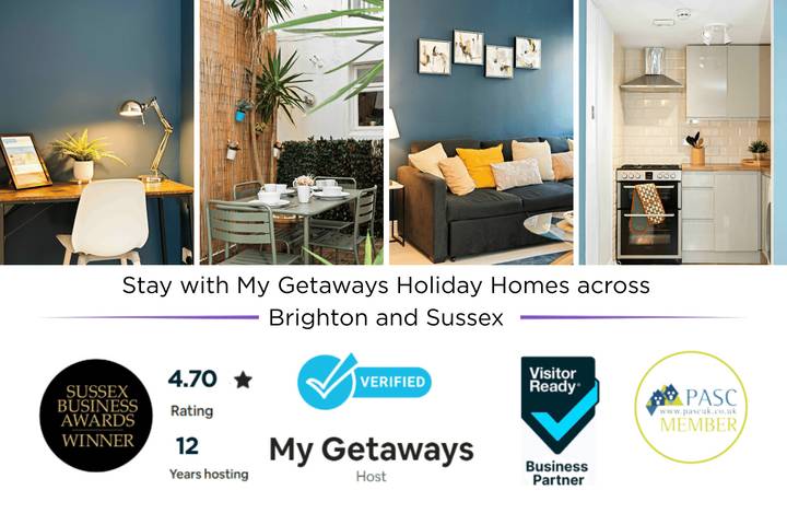 Ganze Wohnung, Ferienwohnung für 6 Personen mit Terrasse in Brighton, Sussex