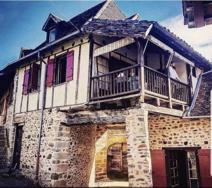 Maison de vacances pour 11 personnes, avec balcon