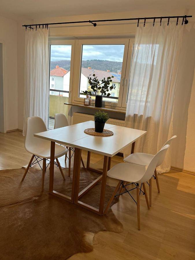 Ferienwohnung für 4 Personen, mit Balkon und Ausblick in Hemsbach - 2