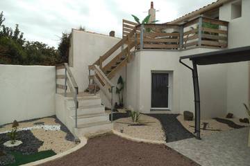 Gîte pour 4 personnes, avec balcon à Champagné-les-Marais