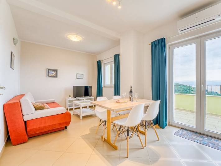 Ferienwohnung für 4 Personen, mit Balkon und Garten in Moscenicka Draga - 4