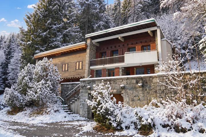 Chalet Glacier Duplex w/ Fireplace Sleeps 8 in Argentière, Chamonix-Mont-Blanc
