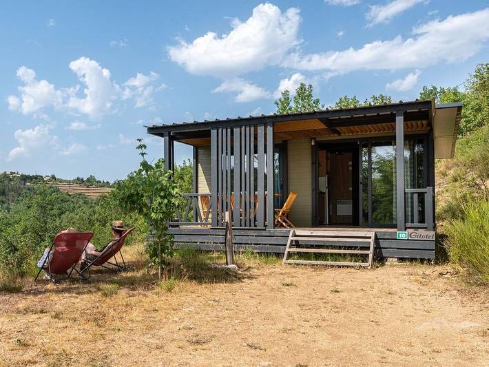 Chalet pour 6 personnes, avec bassin pour enfant en Ardèche - 2