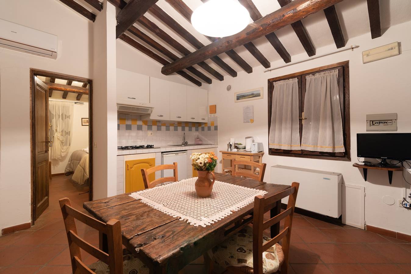 Ferienwohnung "La Vecchia Fornace Casa Bianca" mit Gemeinschaftspool und Wlan in Appalto, Arezzo Provinz