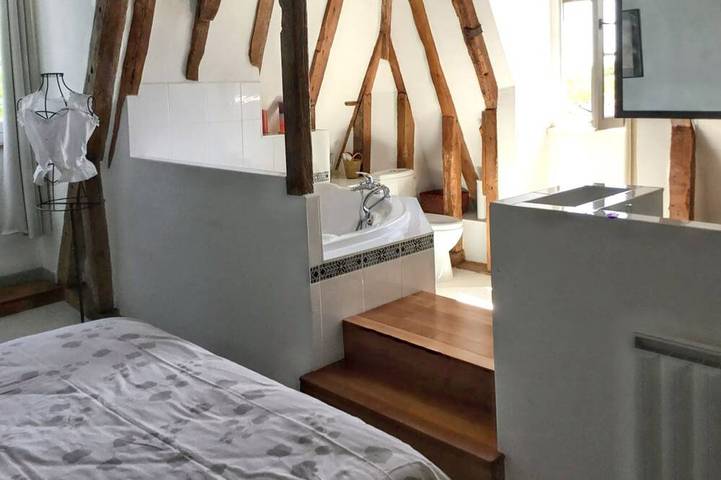 Gîte pour 15 personnes, avec Jacuzzi ainsi que Jardin et Sauna à Saint-Genès-du-Retz - 2