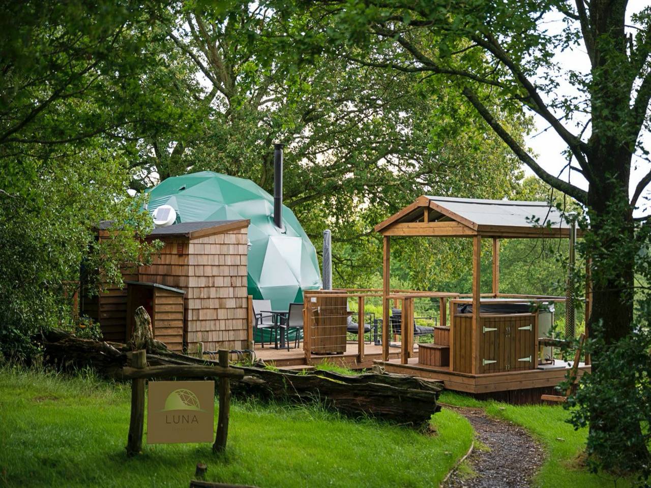 Chalet au Kent avec Jacuzzi et Vue in Chiddingstone, Kent