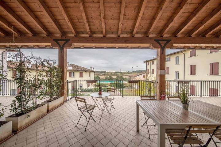 Ferienhaus für 6 Personen, mit Kinderpool und Garten sowie Ausblick und Pool, kinderfreundlich am Gardasee - 3