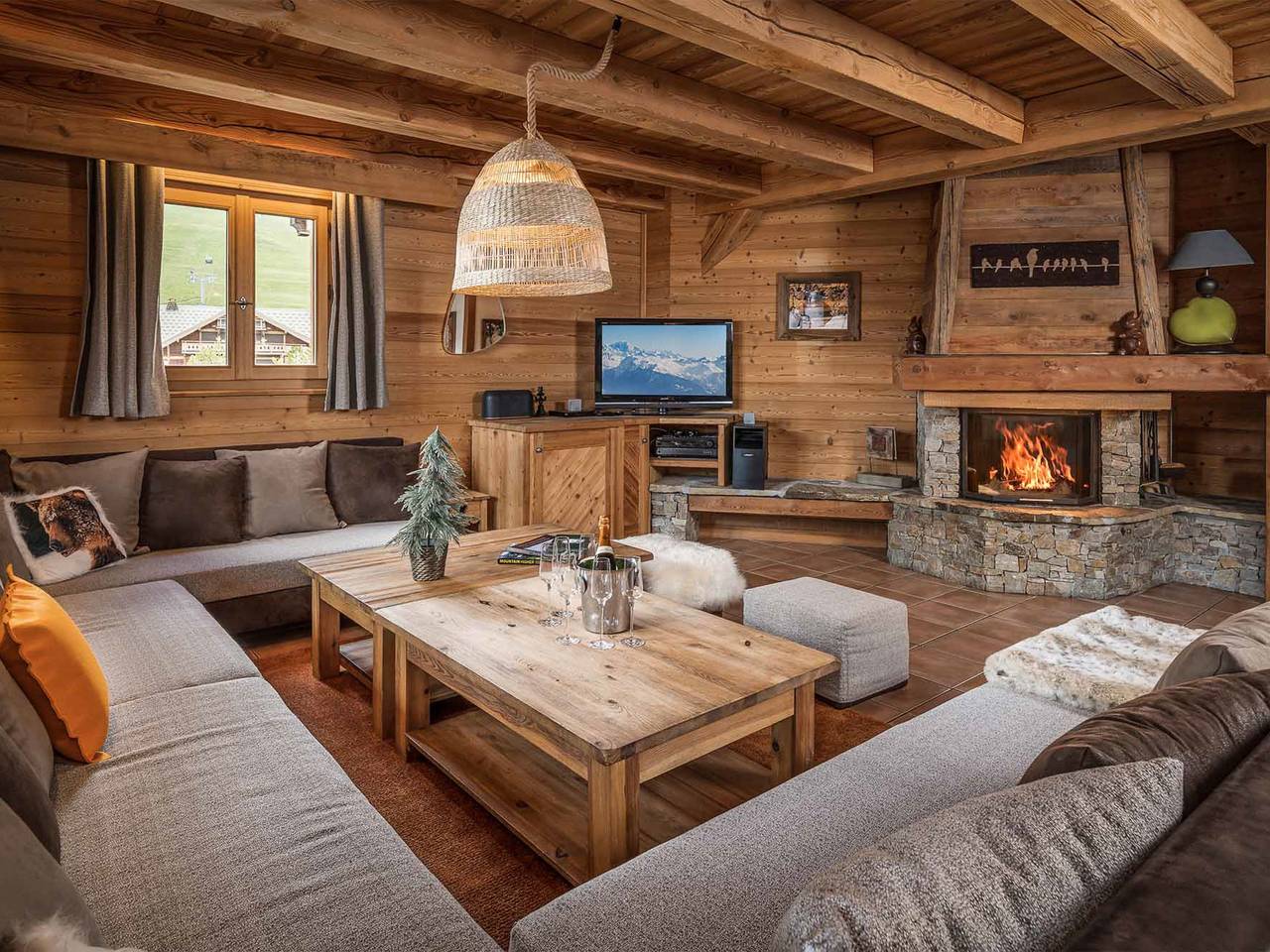 Chalet Lièvre Blanc in Huez, Parc national des Écrins