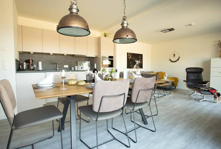 Ferienhaus für 8 Personen, mit Sauna und Terrasse in die Mittelgebirge