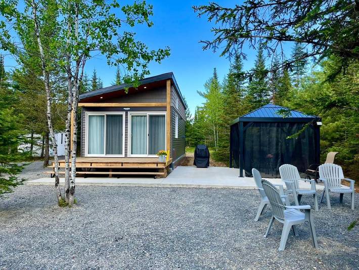 Camping voor 6 personen, met uitzicht en balkon in Canada