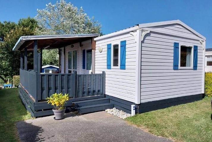 Camping pour 4 personnes, avec jardin et vue