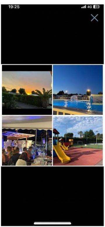 Camping pour 5 personnes, avec bassin pour enfant et vue ainsi que piscine et jardin, animaux acceptés à Fréjus
