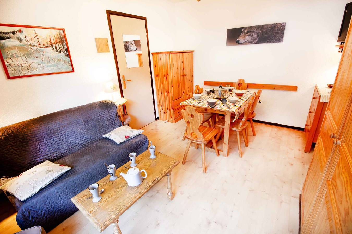 Ganze Ferienwohnung, Cosy flat, nice view on the mountain and the slopes - Sb416A in La Norma, Villarodin-Bourget