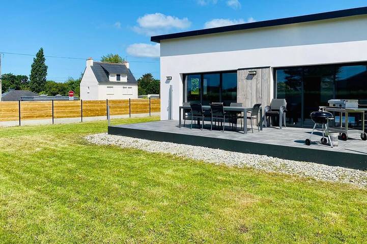 Maison de vacances pour 9 personnes, avec Terrasse et Jardin dans Plage de Morgat