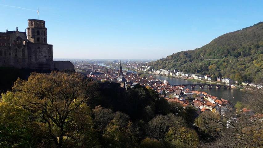 Ferienwohnung für 4 Personen, mit Balkon und Ausblick in Heidelberg - 2