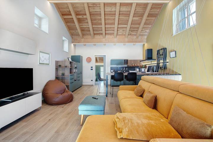 Ferienwohnung für 4 Personen, mit Balkon in Aosta