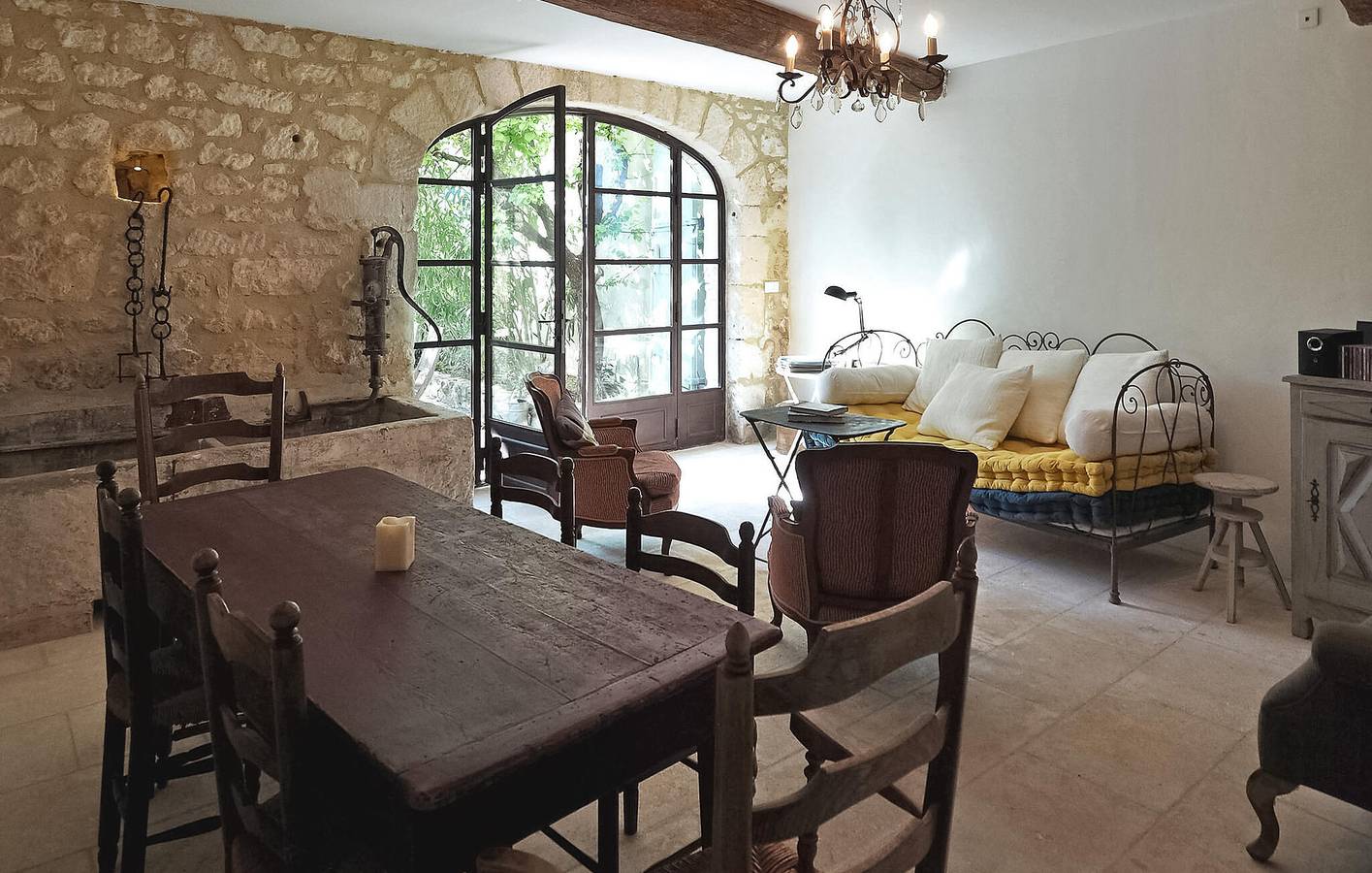 Lux Maisonette with Pool | Central Maussane | A/C | WiFi in Paradou, Arles region