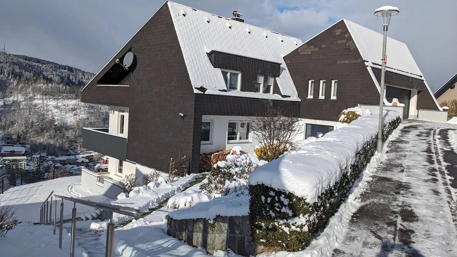 Ganze Wohnung, Ferienwohnung Triberg-Blick mit Bergblick, Terrasse und Wi-Fi in Triberg, Südschwarzwald