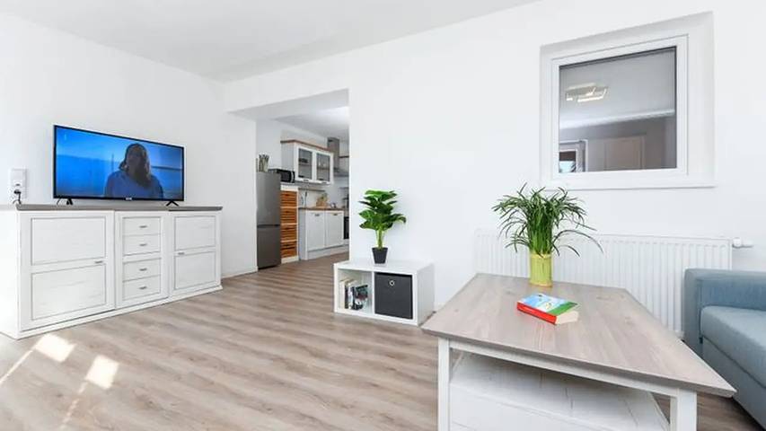Ferienwohnung für 3 Personen, mit Garten
