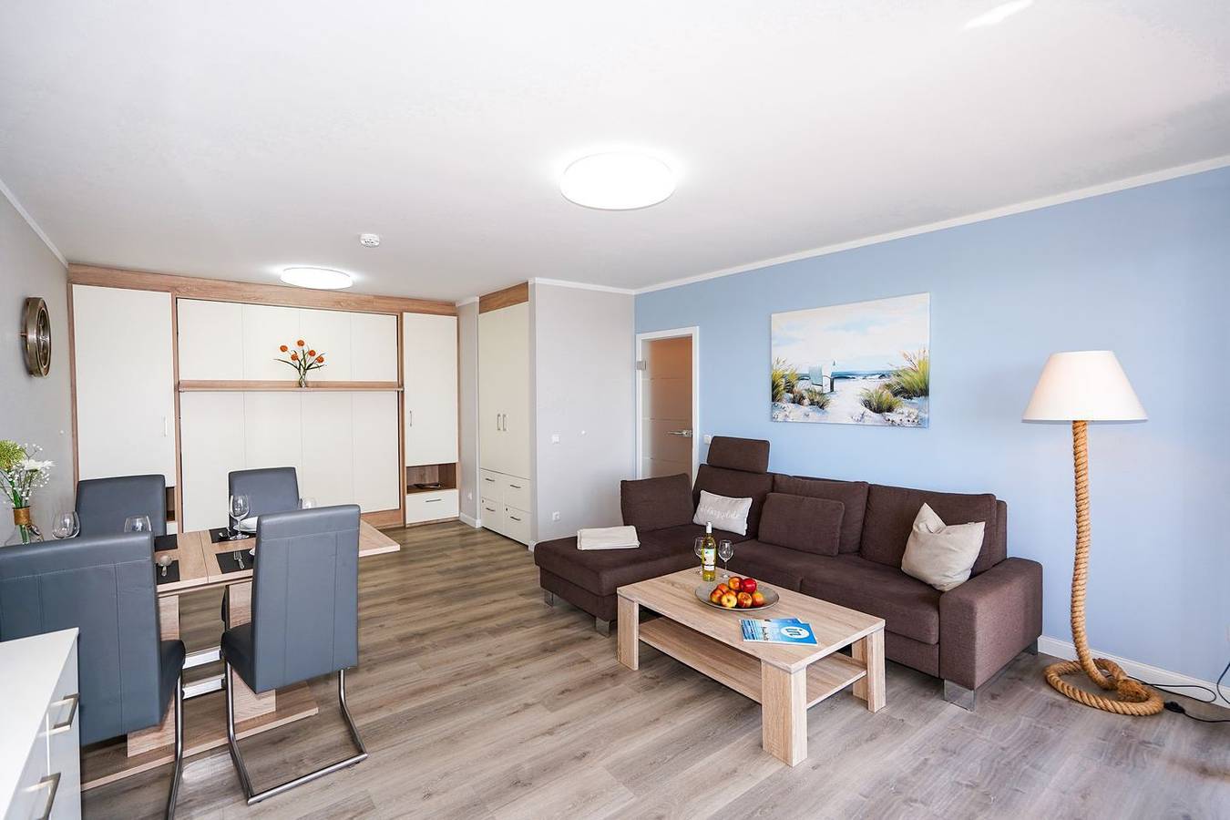 Ganze Wohnung, Ferienwohnung Prinzenhof Whg. 14 mit Balkon, Meerblick & Strandnähe in Grömitz, Ostholstein