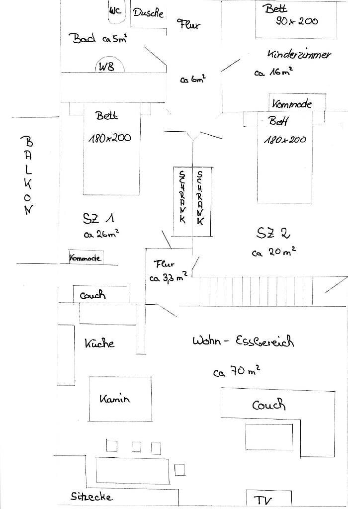 Ferienhaus für 6 Personen, mit Sauna und Garten in Naturpark Oberpfälzer Wald - 4