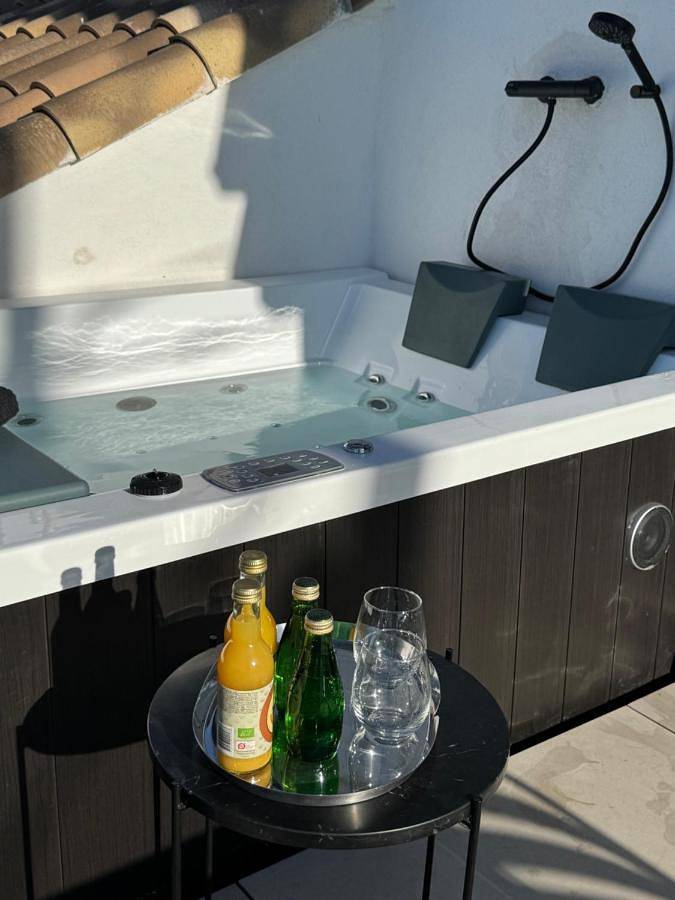Maison d’hôte pour 2 personnes, avec vue ainsi que piscine et terrasse, animaux acceptés dans Quartier Bompard - 2