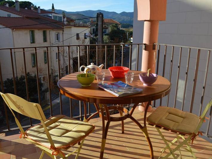 Gîte pour 4 personnes, avec terrasse, animaux acceptés dans Office De Tourisme De Banyuls Sur Mer