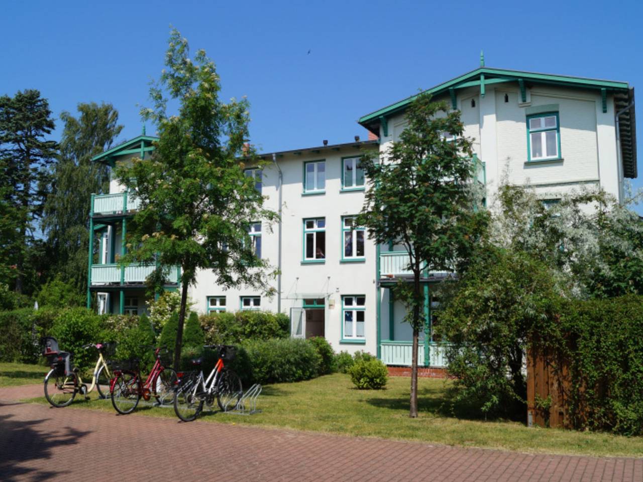 Ganze Ferienwohnung, Villa Cecilie - 500 m bis zum Strand - Ferienwohnung Villa Cecilie in Graal-Müritz, Rostock und Umgebung