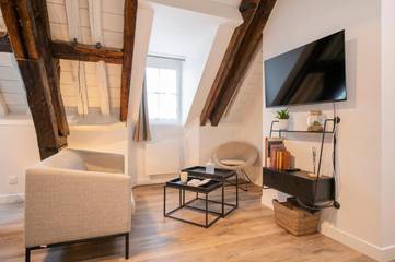 Gîte pour 4 personnes, avec terrasse et vue à Sens