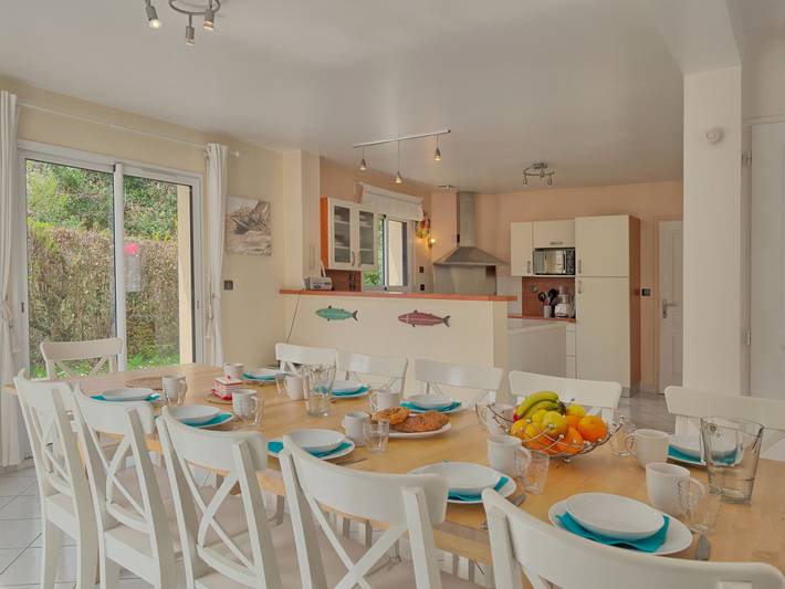 Location de vacances pour 9 personnes, avec terrasse et jardin à Arzon - 3