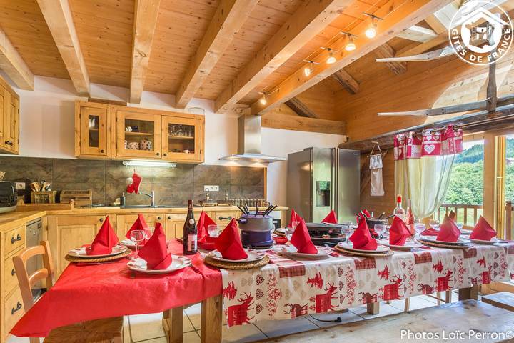 Gîte pour 9 personnes, avec balcon ainsi que sauna et jardin, animaux acceptés à Les Avanchers-Valmorel - 3