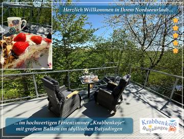 Ferienwohnung für 2 Personen, mit Ausblick und Garten in Eckwarden