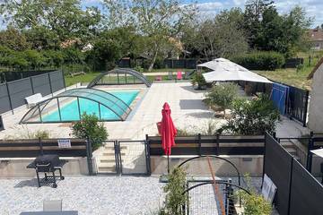 Agriturismo pour 14 personnes, avec jardin dans Château de Chambord