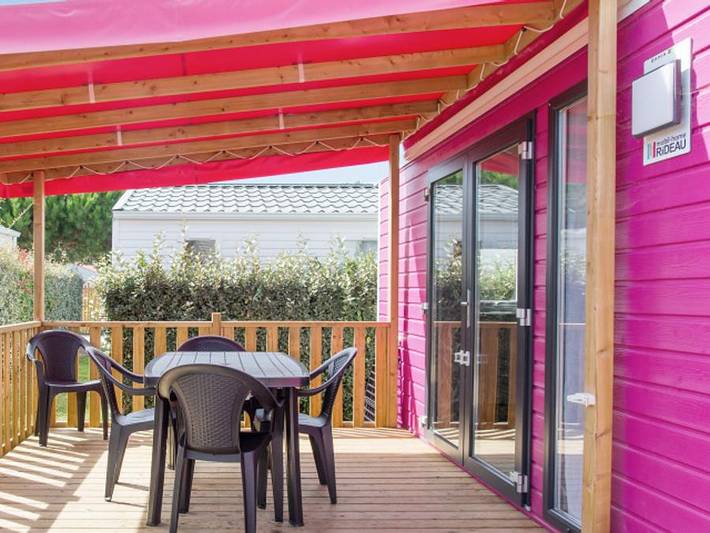 Mobil home pour 5 personnes, avec Bassin pour enfant et Sauna à Brem-sur-Mer - 3