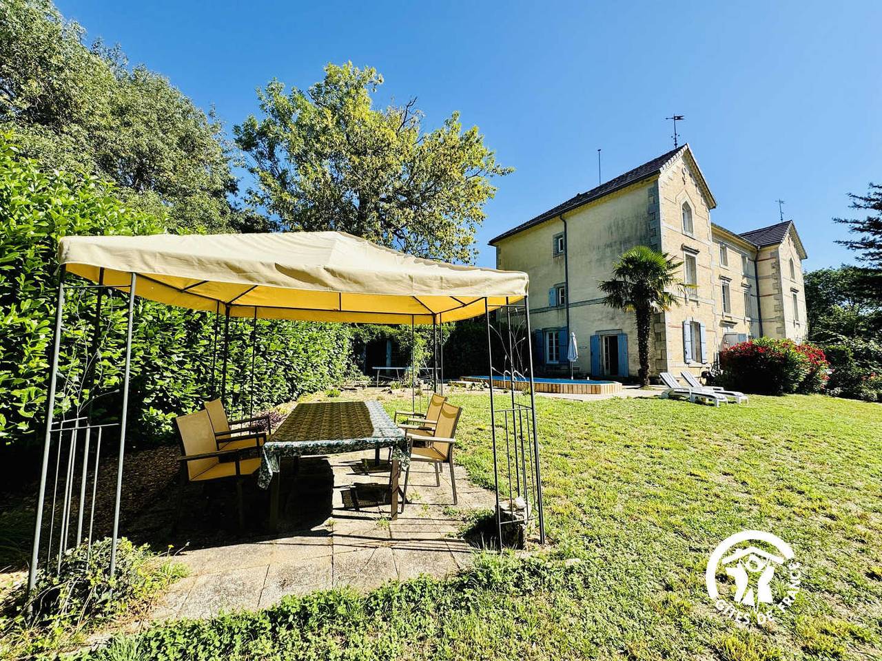 Gîte für 4 Personen mit Garten in Cuxac-Cabardès, Carcassonne und Umgebung