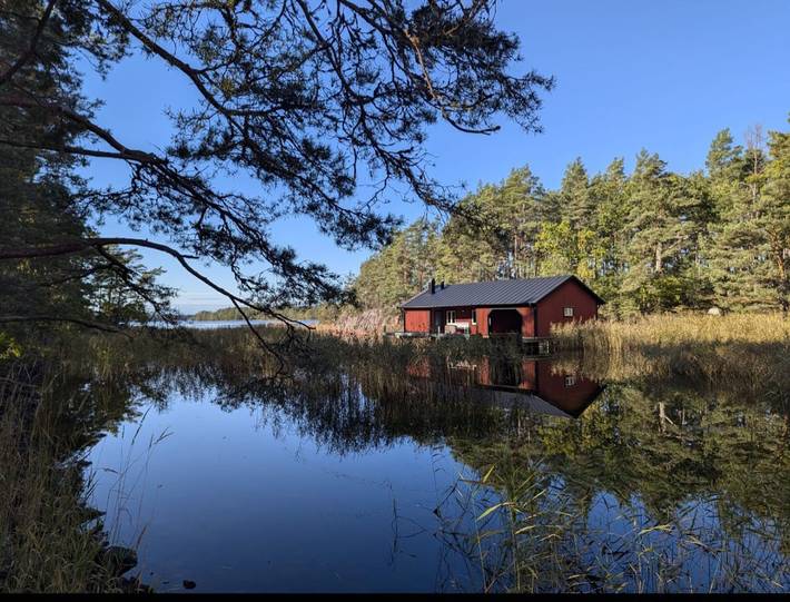 Ferienhaus für 4 Personen, mit Garten und Sauna in Schweden