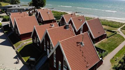 Ferienhaus mit Meerblick für 6 Personen, mit Garten und Sauna sowie Ausblick, mit Haustier in Schashagen